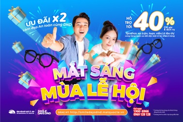 Bệnh viện Mắt Quốc tế DND hỗ trợ đến 40% chi phí phẫu thuật tật khúc xạ