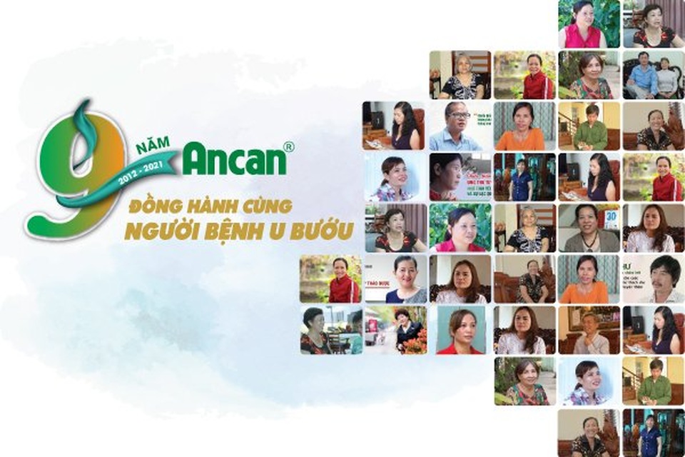 Nhãn hàng Ancan - 9 năm đồng hành cùng người bệnh u bướu - 2 Nhãn hàng Ancan - 9 năm đồng hành cùng người bệnh u bướu - 2