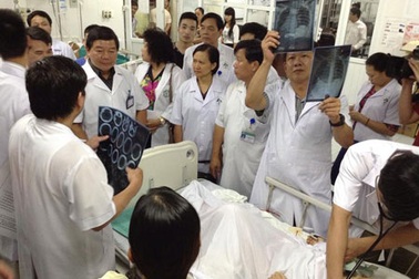 Vụ ô tô lao xuống vực: Một bệnh nhân đã chết não