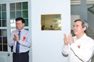 Ninh Thuận: Khánh thành Trường tiểu học Vĩnh Thuận do Vietcombank tài trợ 10 tỷ đồng