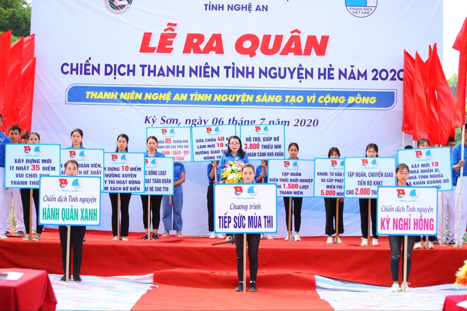 Tỉnh đoàn Nghệ An ra quân tình nguyện ở biên giới Việt - Lào - 6 Tỉnh đoàn Nghệ An ra quân tình nguyện ở biên giới Việt - Lào - 6