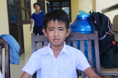 Học sinh lớp 4 dũng cảm cứu 3 bạn đuối nước giữa sông