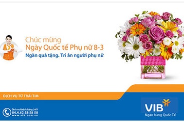 Nhộn nhịp thị trường quà tặng 8/3