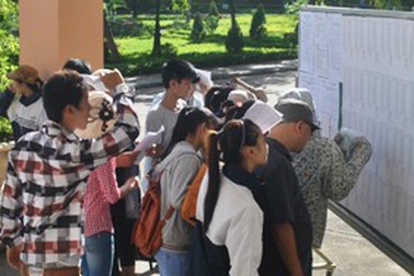 Hơn 310 trường đã công bố điểm thi ĐH, CĐ