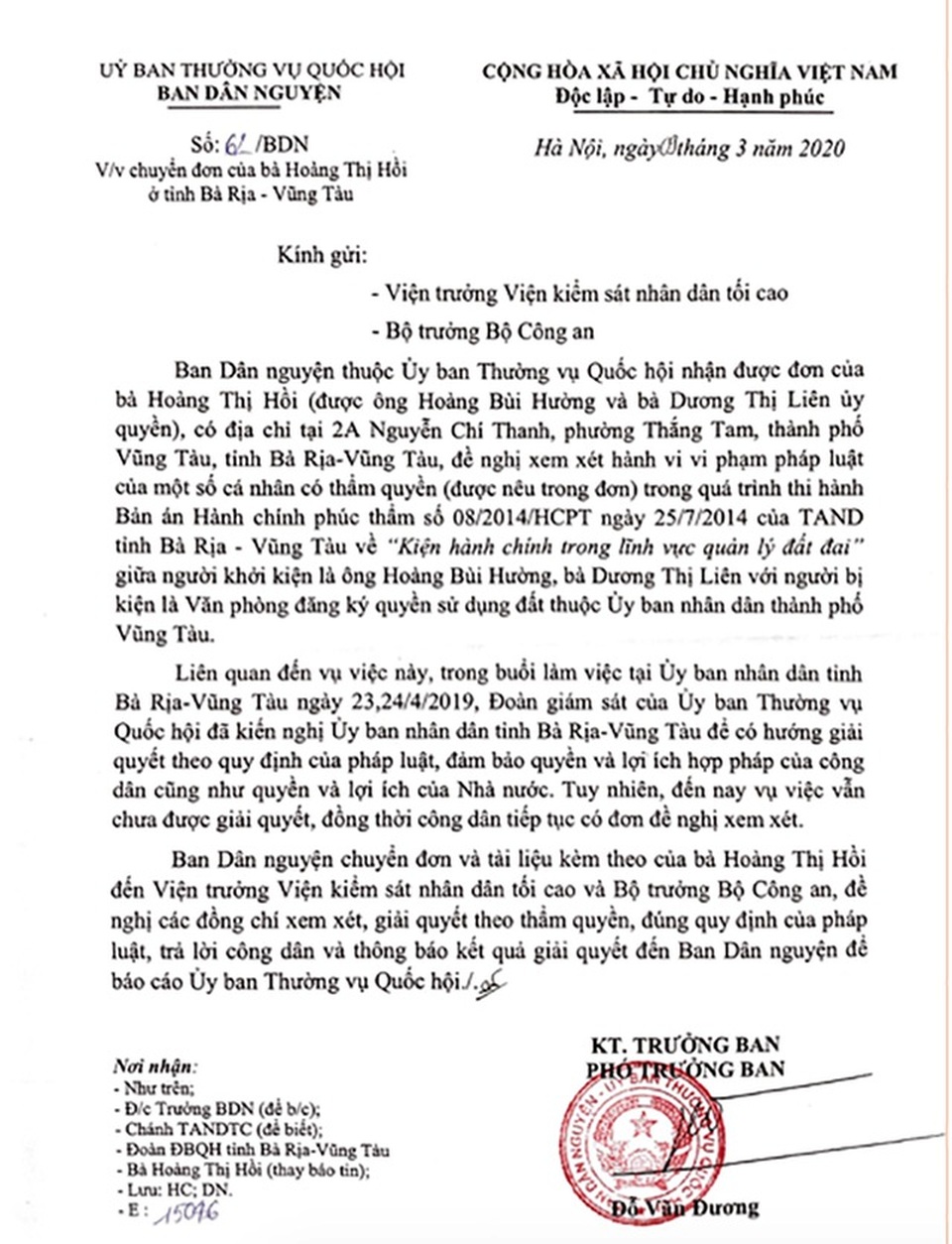 Bộ Công an giám sát quá trình giải quyết vụ “hành dân” tại TP Vũng Tàu - 10 Bộ Công an giám sát quá trình giải quyết vụ “hành dân” tại TP Vũng Tàu - 10