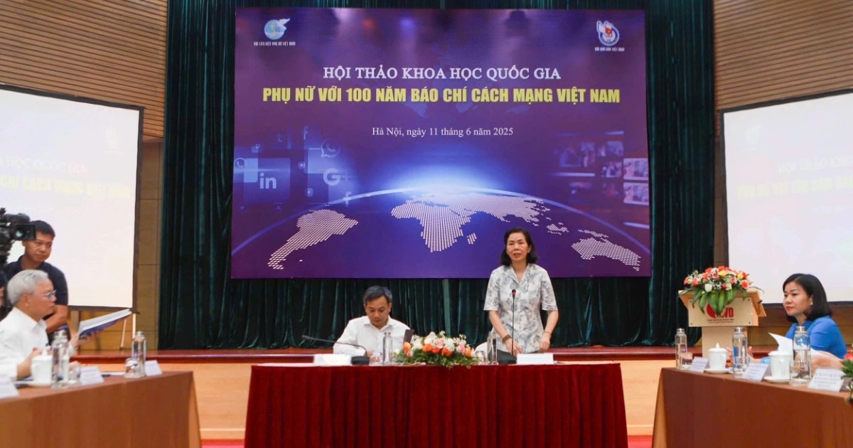 Báo chí thể hiện tiếng nói, khát vọng và trí tuệ của phụ nữ Việt Nam