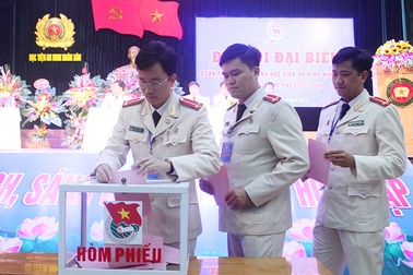 Đoàn thanh niên Học viện An ninh bầu Ban chấp hành mới
