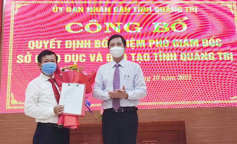 Quảng Trị bổ nhiệm Phó giám đốc Sở GD-ĐT đầu tiên qua thi tuyển - 1 Quảng Trị bổ nhiệm Phó giám đốc Sở GD-ĐT đầu tiên qua thi tuyển - 1