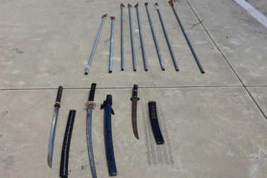 Hơn 60 đối tượng ở Ninh Bình mang hung khí đi "giải quyết" mâu thuẫn