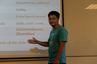 Ứng dụng nhắn tin Zalo tham gia Barcamp 2013