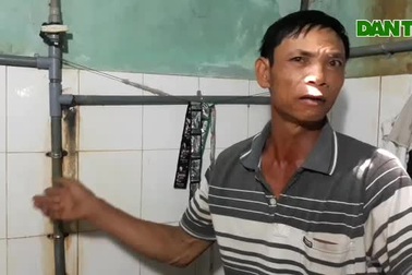 Khốn khổ cảnh người dân dùng nước đục như bùn lọc sơ để tắm, giặt