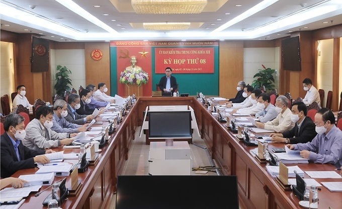 Ủy ban Kiểm tra Trung ương họp kỳ thứ tám
