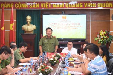 Báo chí góp phần lan tỏa hình ảnh đẹp về lực lượng công an nhân dân