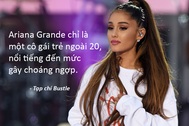 Báo chí Mỹ từng viết gì về Ariana Grande?