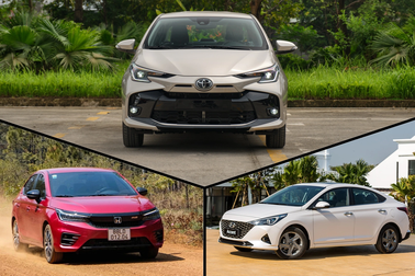 Tầm giá 600 triệu đồng chọn mua Toyota Vios, Hyundai Accent hay Honda City?