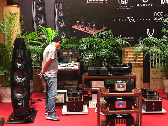 Ngắm dàn âm thanh phủ kim cương siêu độc, giá 7 tỷ đồng tại Hà Nội - Ảnh 12. Ngắm dàn âm thanh phủ kim cương siêu độc, giá 7 tỷ đồng tại Hà Nội - Ảnh 12.