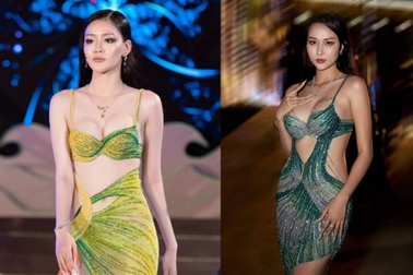 Hoa hậu Phương Thanh, Á hậu Thanh Ngân sải bước catwalk