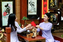 Đường hoa mai, phố ông đồ nhộn nhịp những ngày cuối năm