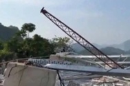 Đổ cột điện ở Lào Cai, một người tử vong