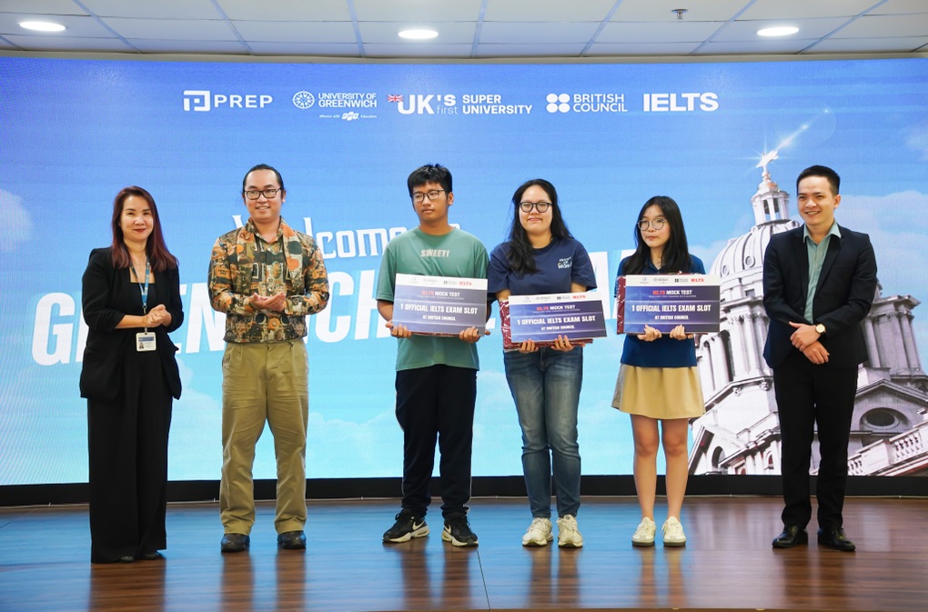 Estudantes do ensino médio na Cidade de Ho Chi Minh podem fazer testes práticos gratuitos do IELTS com o British Council de outubro a março. Học sinh THPT tại TPHCM được thi thử IELTS miễn phí với Hội đồng Anh từ tháng 10 - 3