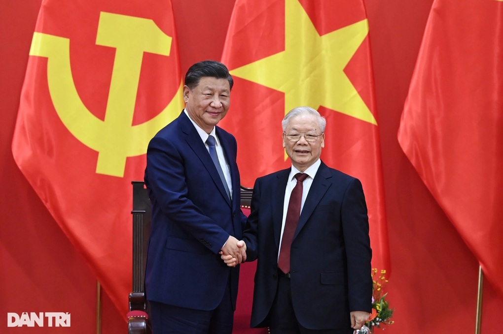 Tổng Bí thư Nguyễn Phú Trọng và Tổng Bí thư Tập Cận Bình trao đổi điện mừng - 1 Tổng Bí thư Nguyễn Phú Trọng và Tổng Bí thư Tập Cận Bình trao đổi điện mừng - 1