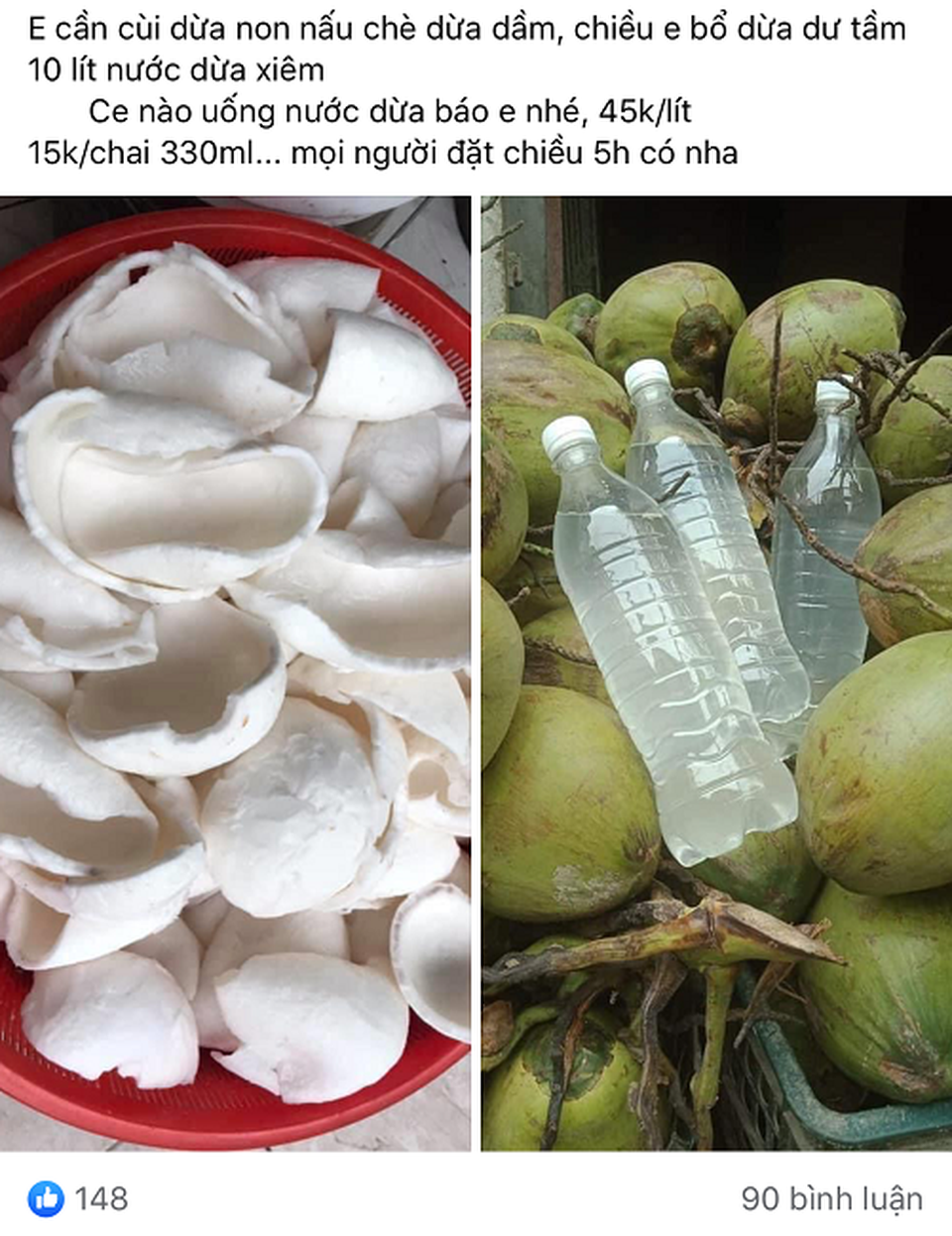 Nước dừa có giá 20.000 đồng/lít, ngày bán 500 chai: Nguồn gốc ở đâu? - 5 Nước dừa có giá 20.000 đồng/lít, ngày bán 500 chai: Nguồn gốc ở đâu? - 5