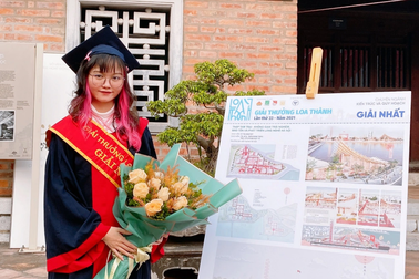 Đồ án kiến trúc độc đáo của nữ sinh đoạt giải nhất Loa Thành