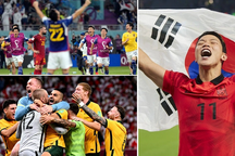 Châu Á sạch bóng ở World Cup 2022: Những "cú ngã"… oai hùng