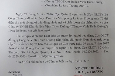 Cục quản lý cạnh tranh đề nghị doanh nghiệp tiếp nhận, giải quyết đơn thư khiếu nại