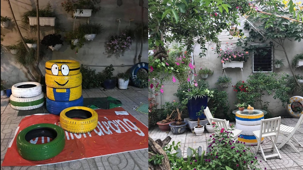 Chi 10 triệu đồng, vợ chồng Bình Dương biến đất cằn thành khuôn viên xanh - 12 Chi 10 triệu đồng, vợ chồng Bình Dương biến đất cằn thành khuôn viên xanh - 12
