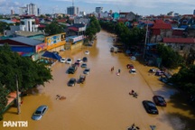 "Đê bao tràn hết nhưng chúng ta cầm cự được, đê chính chắc chắn đảm bảo"