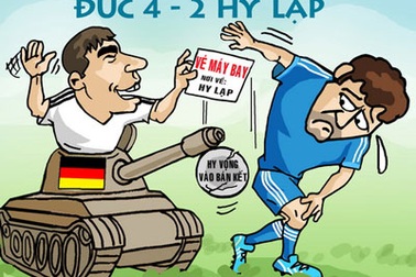 Bật cười với triển lãm “Nhật ký Euro bằng tranh”