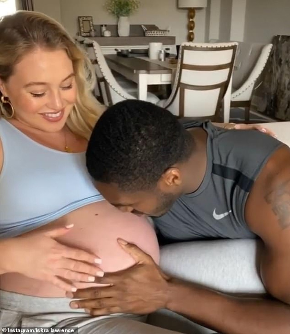 Siêu mẫu Iskra Lawrence sinh con đầu lòng - 2 Siêu mẫu Iskra Lawrence sinh con đầu lòng - 2
