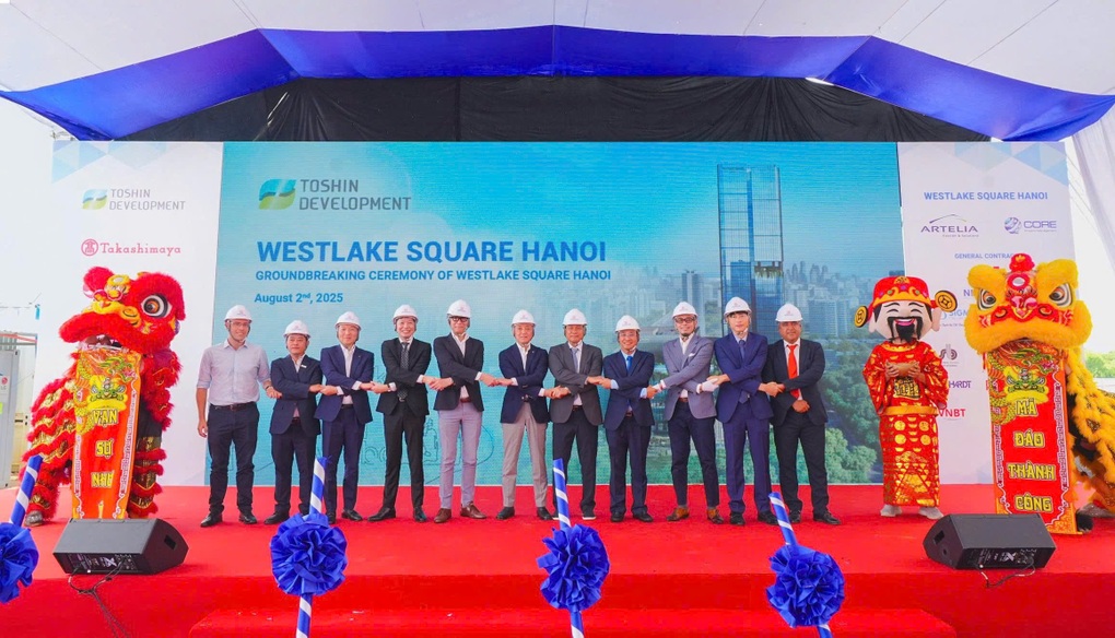 Toshin Development khởi công dự án Westlake Square Hanoi - 1 Toshin Development khởi công dự án Westlake Square Hanoi - 1