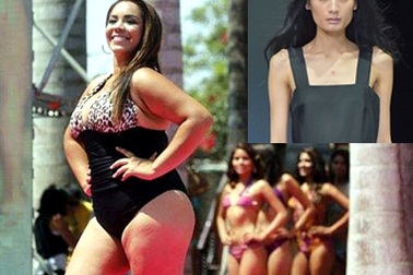 Sàn catwalk có thật sự dành cho người mẫu béo?