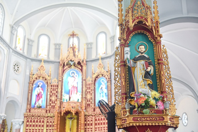 Đền Thánh Sa Châu - nhà thờ Nam Định đẹp uy nghi như ở trời Âu - 4 Đền Thánh Sa Châu - nhà thờ Nam Định đẹp uy nghi như ở trời Âu - 4