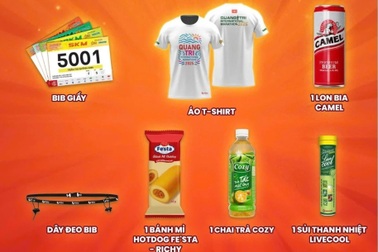 Trọn bộ racekit chất lượng từ Quang Tri International Marathon 2025 - Camel Cup