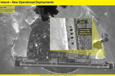 Mỹ phản đối Trung Quốc quân sự hóa Biển Đông, hủy lời mời tập trận