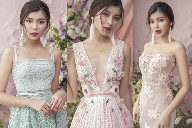 Đồng Ánh Quỳnh The Face khoe dáng nuột nà với đầm xuyên thấu