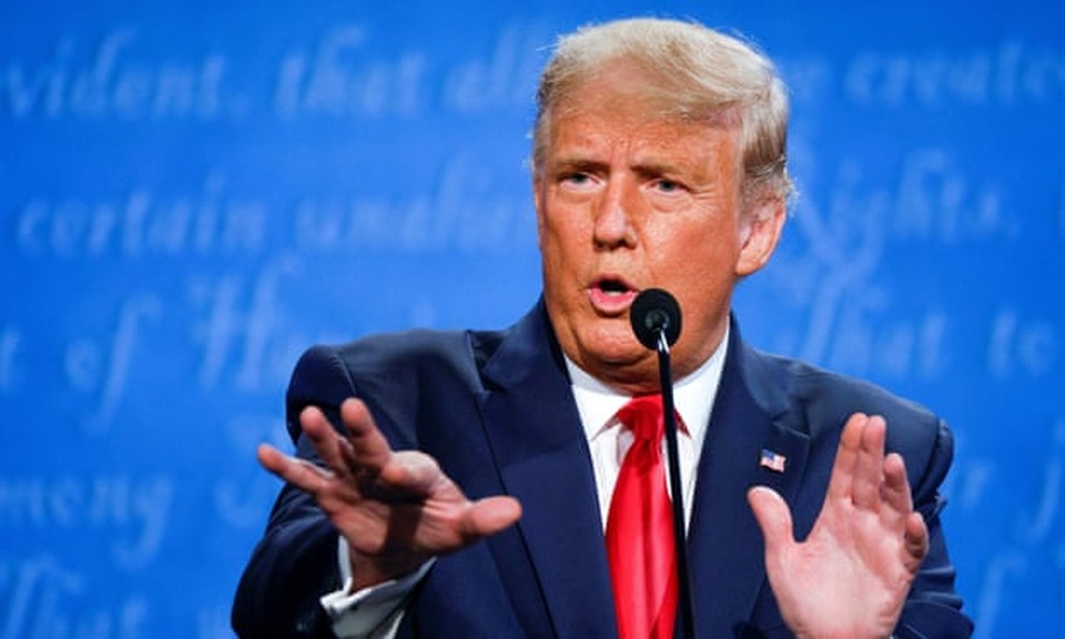 Bầu cử Mỹ 2020: Nút tắt micro giúp ông Trump ghi điểm trong tranh luận - 2 Bầu cử Mỹ 2020: Nút tắt micro giúp ông Trump ghi điểm trong tranh luận - 2