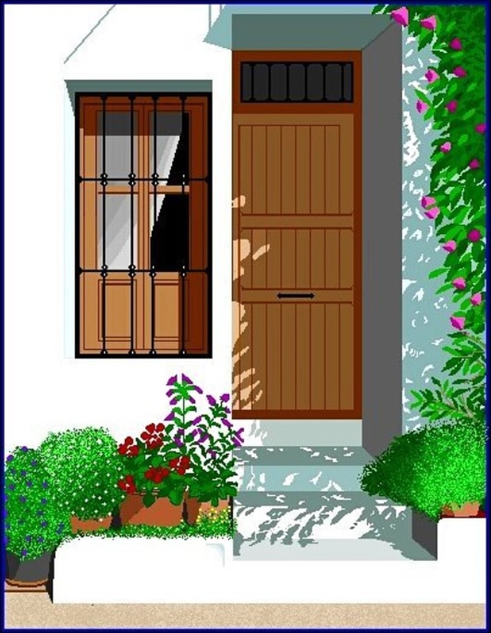 Cụ bà vẽ tranh tuyệt đẹp bằng phần mềm... Paint trên Windows - 5 Cụ bà vẽ tranh tuyệt đẹp bằng phần mềm... Paint trên Windows - 5