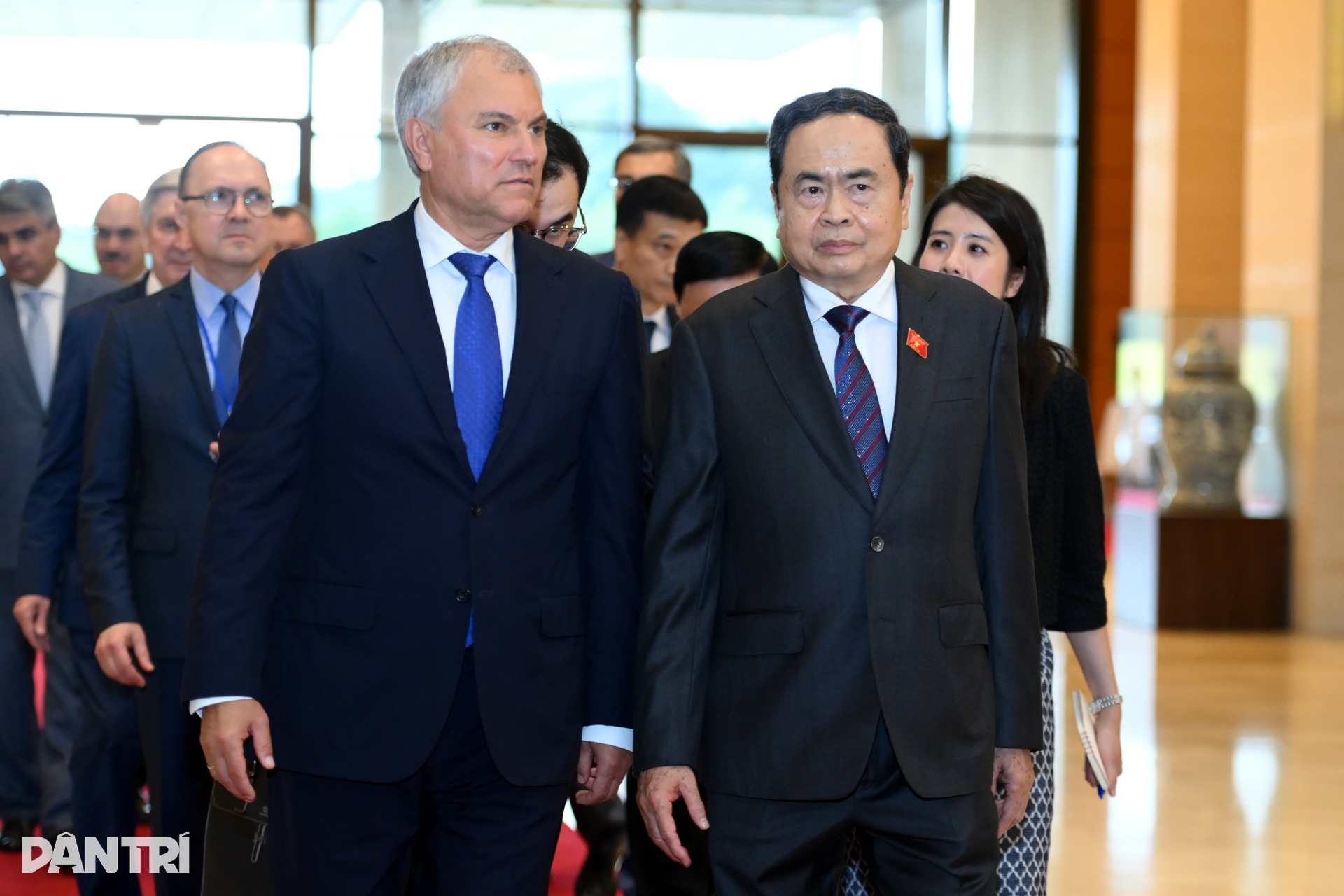 Chủ tịch Quốc hội Trần Thanh Mẫn đón tiếp Chủ tịch Duma Quốc gia Nga - 6