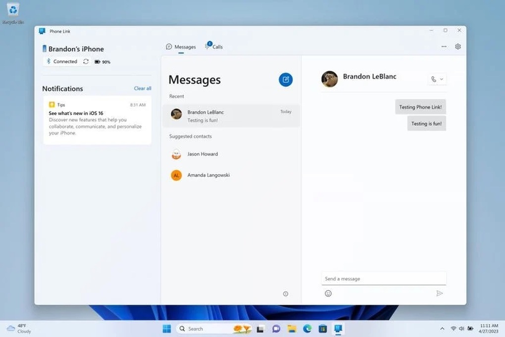 Sắp có thể nhắn tin iMessage trên Windows 11 - 1 Sắp có thể nhắn tin iMessage trên Windows 11 - 1