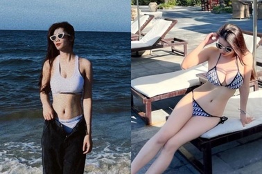 Cựu cầu thủ U19 Việt Nam diện bikini khoe vóc dáng gợi cảm