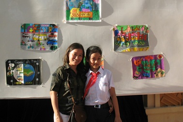 Cô bé học giỏi mê bảo vệ môi trường