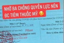 "Nổ" được tiêm vắc xin Pfizer nhờ ba chồng quyền lực, cô gái bị xử phạt