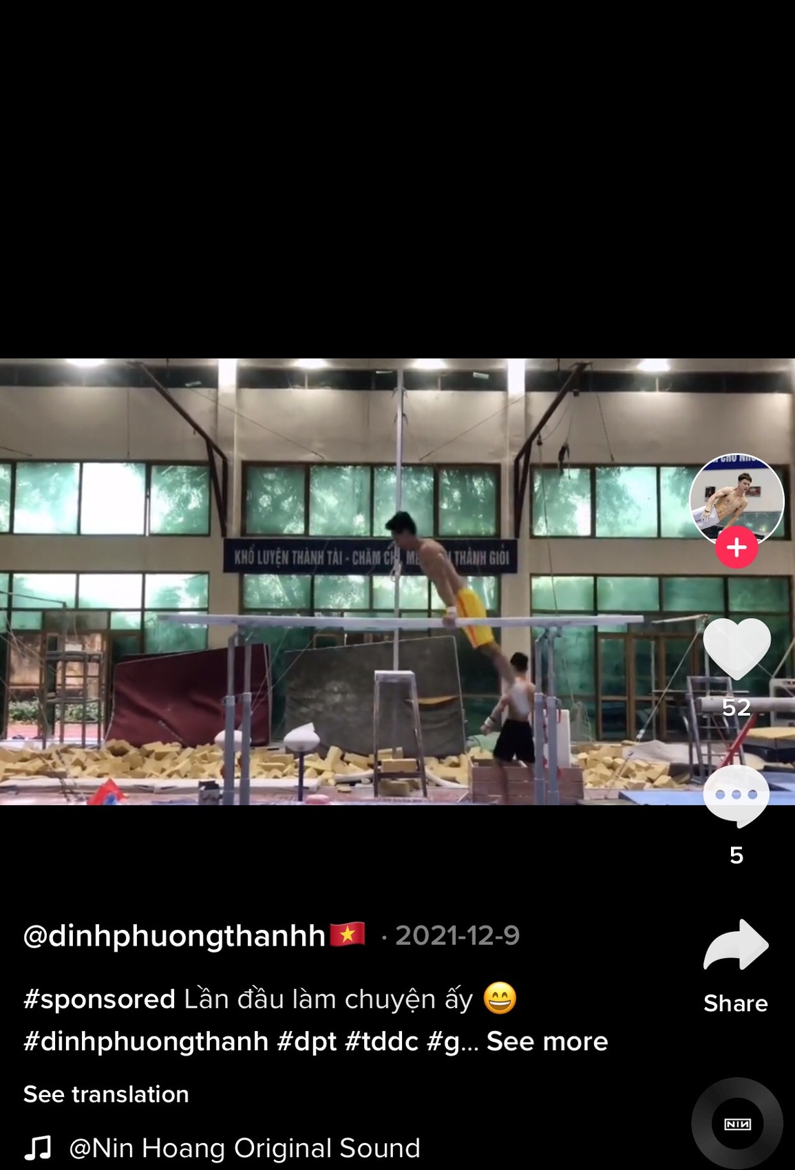 Đinh Phương Thành - hot boy thể dục dụng cụ giành ba HCV SEA Games - 4 Đinh Phương Thành - hot boy thể dục dụng cụ giành ba HCV SEA Games - 4