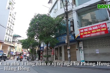 Nhiều cửa hàng trên “đất vàng” Hà Nội trả mặt bằng