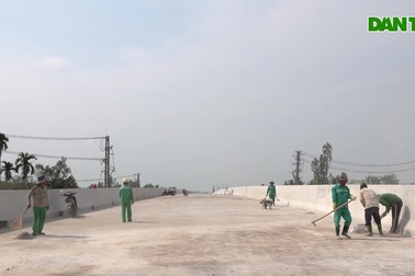 Cao tốc ở miền Tây thi công xuyên Tết Ất Tỵ