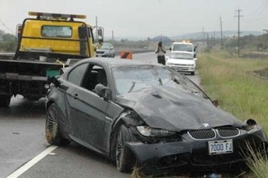 “Vua tốc độ” gặp nạn với BMW M3